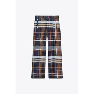 ZARA CHECK TROUSERS ZW COLLECTION